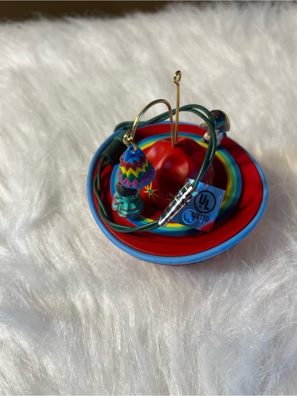 Hallmark 1994 Sound and Motion Series “Feliz Navidad” Ornament.